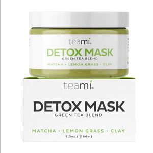 New Full-Sized Teami Green Tea Blend Detox Face Mask
